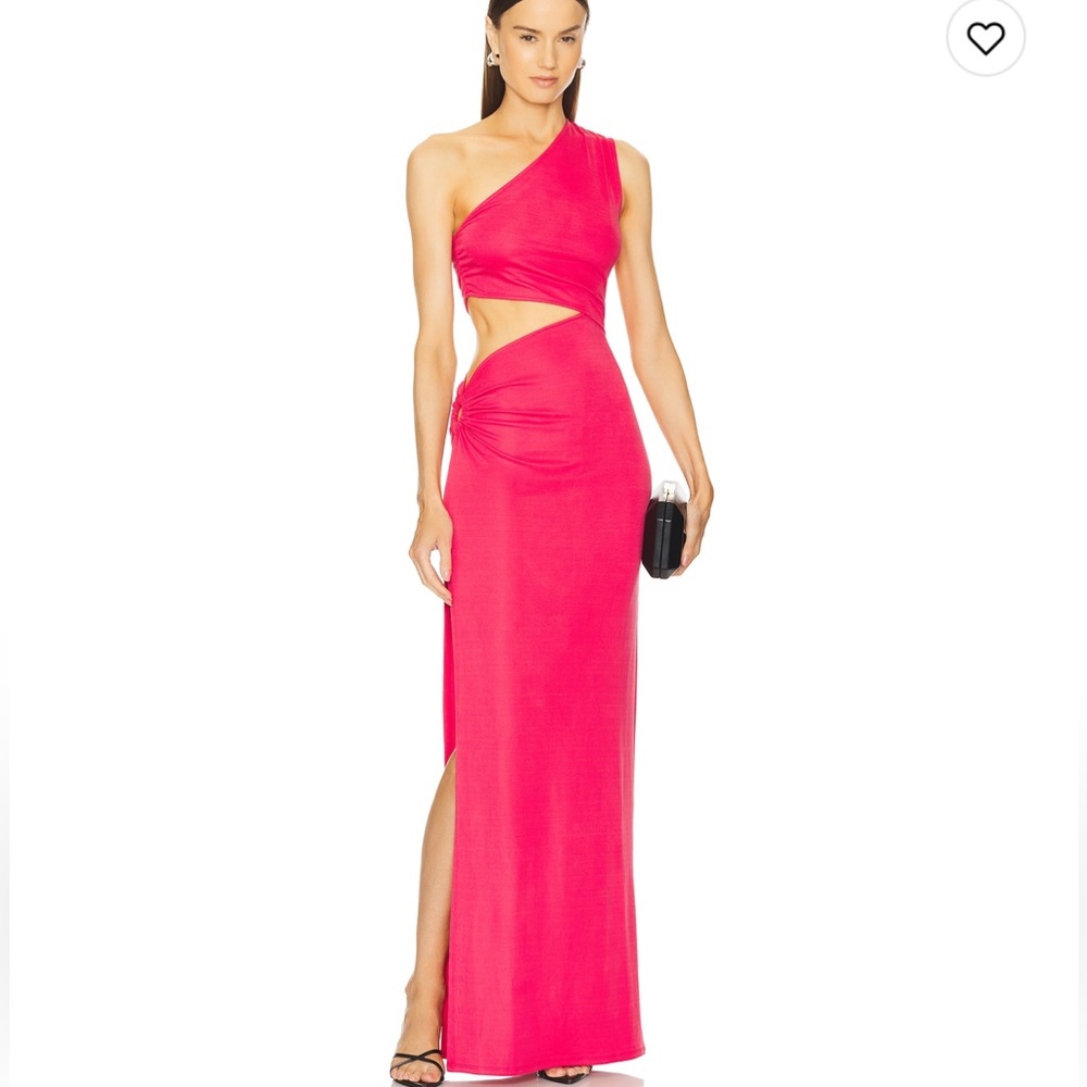 Michael Costello x REVOLVE Decker Maxi Dress in Red